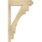 Ekena Millwork Merced Rough Sawn Arts and Crafts Outlooker, Douglas Fir, 6"W x 20"D x 32"H OUT06X20X32MRC03RDF - alternate 3